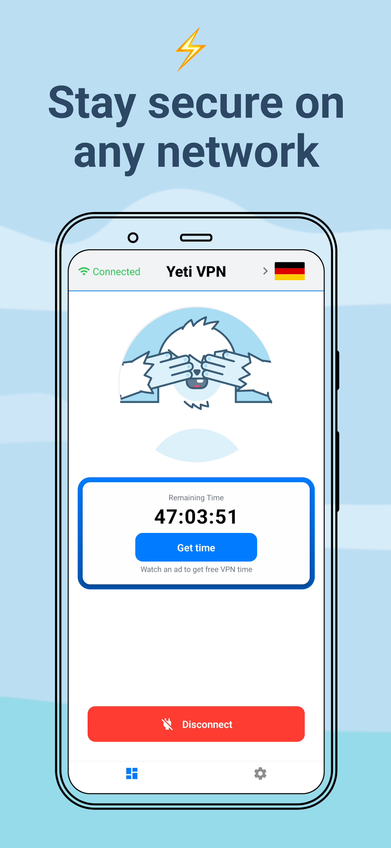 Yeti VPN Screenshot 2