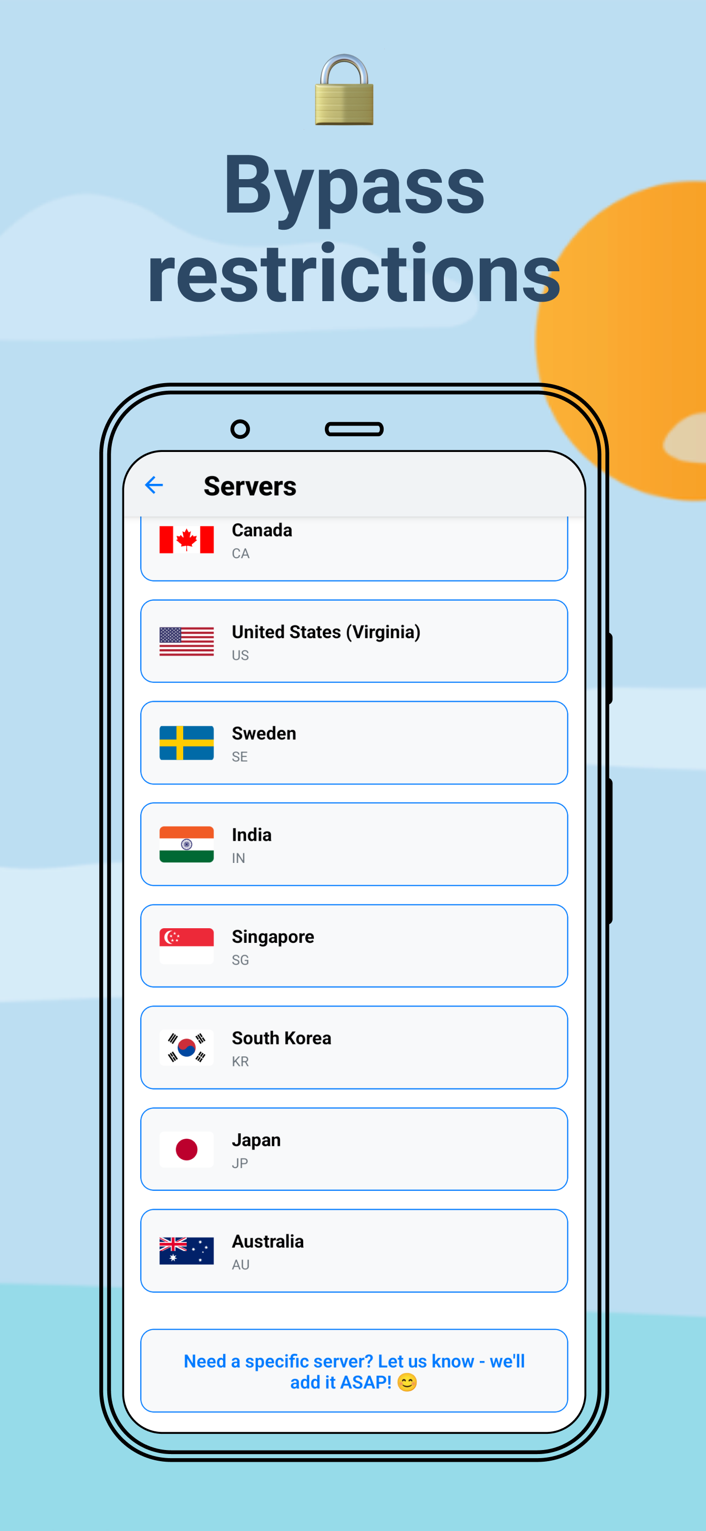 Yeti VPN Screenshot 4